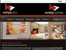 Tablet Screenshot of hyperlightingandfires.com